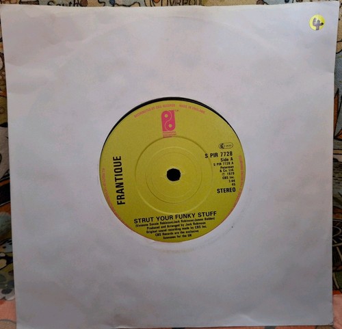 FRANTIQUE 'Strut Your Funky Stuff' 1979 7" Philly Soul A1/B1 Press EX Vinyl TUNE