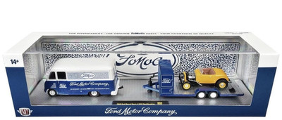 M2 MACHINES 1948 FORD PARCEL TRUCK & 1932 FORD ROADSTER R93 HAULER