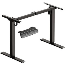 Electric Standing Desk Frame, Single Motor Height Adjustable Table Legs with ...