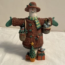 Lang and Wise Christmas Snowman Red Cap and Coat Santa Sue Dreamer 1st Ed