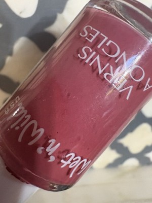 Wet n Wild  429B Pink Brown Creme vintage 90s nail polish white lid