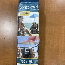 UPF 50 Personal Sun Shade - Portable Umbrella Sports Outdoors-Secure Clamp