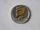 DANBURY MINT 2009 KENNEDY HALF DOLLAR 24K GOLD & .999 SILVER PLATED COIN