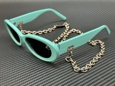 TIFFANY TF4221 8388S4 Tiffany Blue Grey Women's 54 mm Sunglasses
