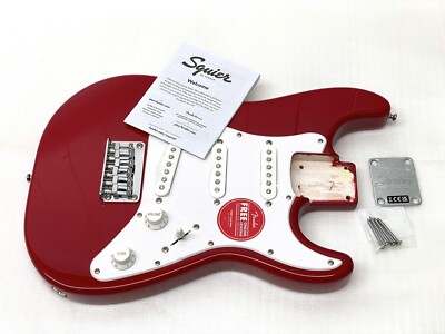 Genuine! Fender MINI Squier SHORT SCALE Strat Hardtail BODY Electric Guitar