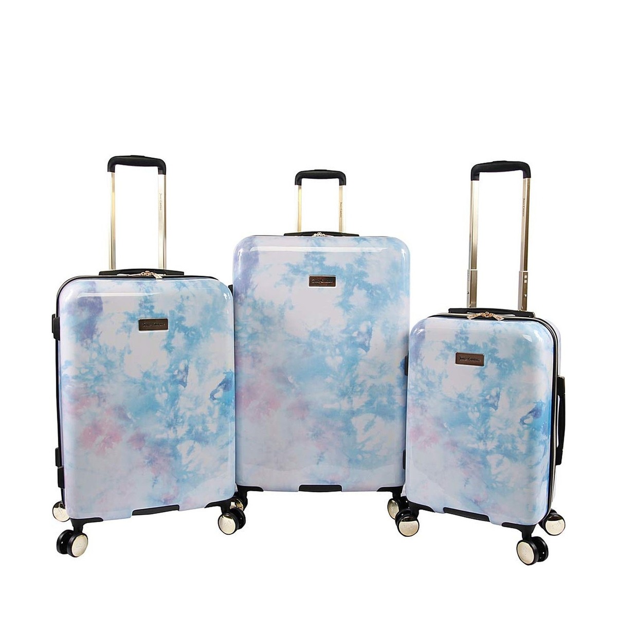 Juicy Couture Women's Sadie 3-Piece Hardside Spinner Luggage Set