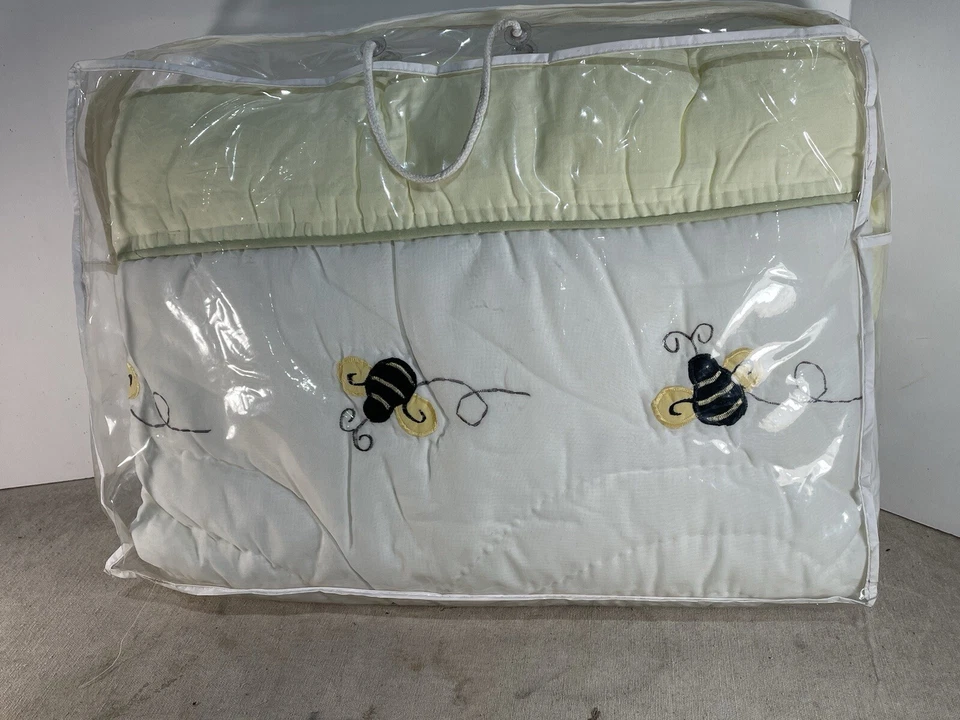 Juego de cama en bolsa de 5 piezas para niños pequeños Jojo Designs Honey Bumble Bee Foto 3 de 3