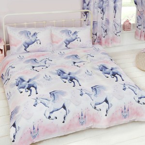 Stardust Unicorn Double Duvet Cover Set New Girls Princess Bedding