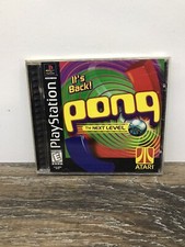 Pong: The Next Level (Sony PlayStation 1, 1999) Tested Working