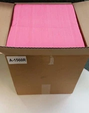 A1560R RED FLAT PACK PAPER TOWEL 675 SHEETS PER ROLL - STRONGEST PAPER - X80
