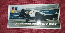 LUFTHANSA - 750 Jahre Berlin 1987 - Aufkleber / Sticker
