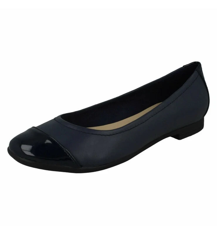 Ladies navy flat shoes clearance uk