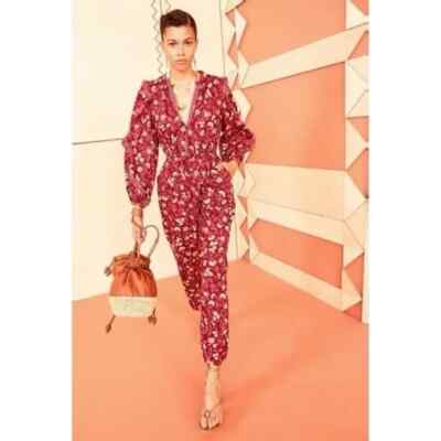 Ulla Johnson floral “Delphine” jumpsuit; NWT; Sz 4; $425