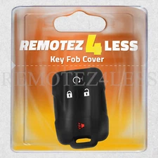 Key Fob Cover for 2015 2016 2017 2018 2019 Chevrolet Colorado Remote Case Skin