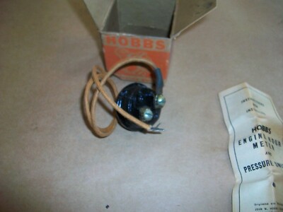 VINTAGE! Hobbs Pressure Switch MI267 NEW 1951