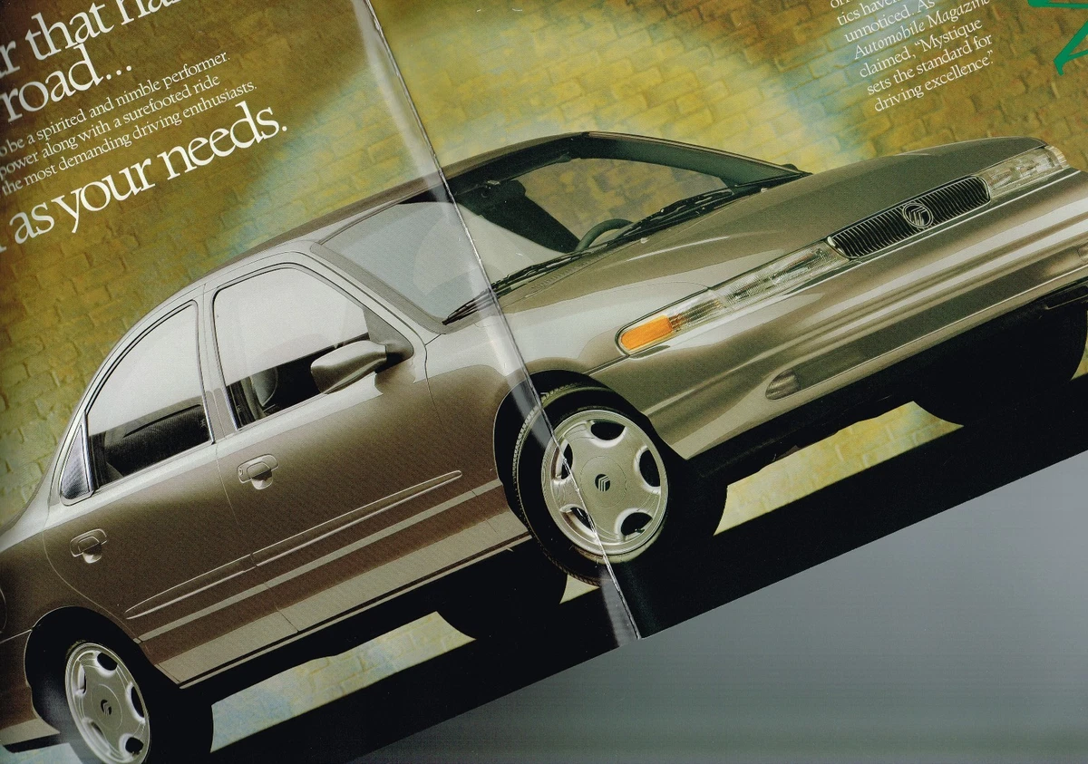 Mercury Mystique Parts Catalog