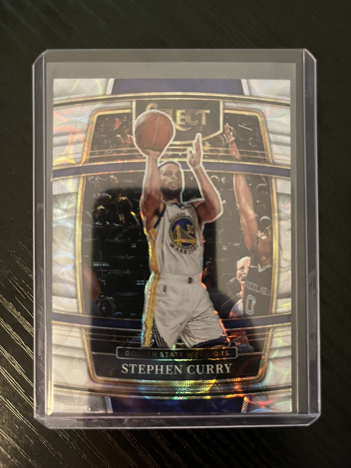Stephen Curry 2021-22 Select Silver Scope Prizm Concourse Level #94 Warriors