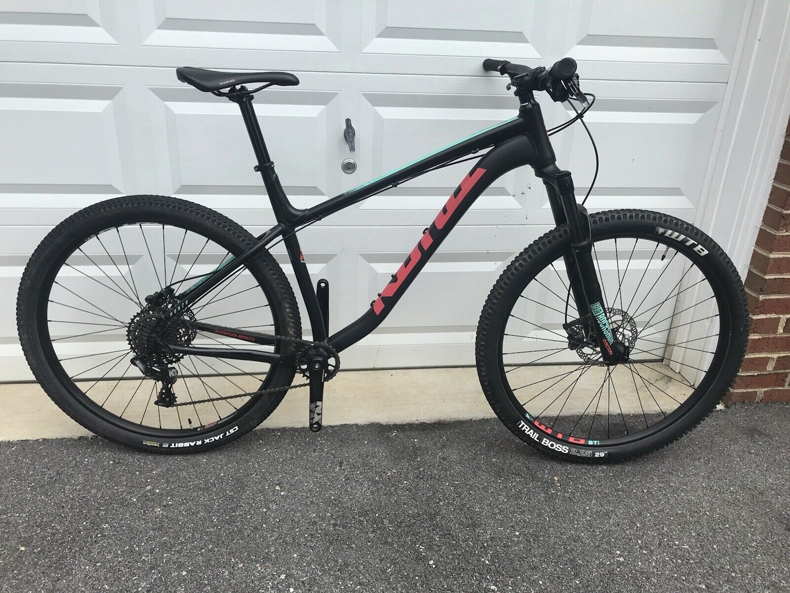 2019 XL Kona Honzo 29" 1x11 slack hardtail