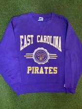90s ECU Pirates - Vintage College Sweatshirt Small 