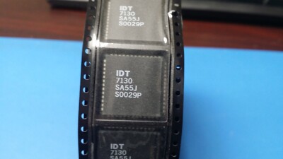 (1 PC) 7130SA55J, IDT7130SA55J IC SRAM 8KBIT PARALLEL 52PLCC