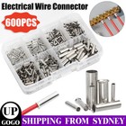 600x Electrical Wire Connector Wire Connector Ferrules Electrical Cable-Terminal
