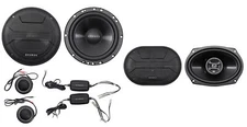 Hifonics ZS65C 6.5" 800w Component Car Speakers+(2) 6x9" 800w Coaxial Speakers