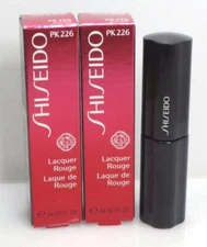 SHISEIDO LACQUER ROUGE PK 226 LIPSTICK 0.2 OZ - LOT OF 2