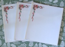  3 pkgs Creative Memories 8 X 10 Holiday Border Blank Scrapbook Pages RCM-10HB