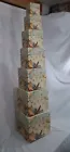 Langs Bobs Boxes Stackable A Snowman Named Just Bob 套装 7 嵌套盒