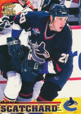 1998-99 Paramount #239 DAVE SCATCHARD - Vancouver Canucks