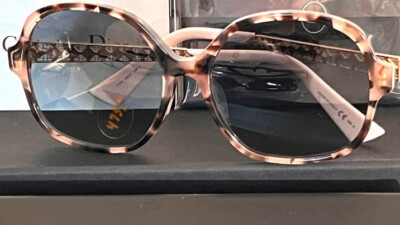 DIOR ディオール　サングラス　DIORVOLUTE2F Christian Dior DIORVOLUTE2F 401JS Oval Havana Frame Sunglasses