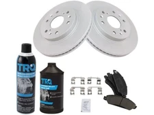 For 2007 Chevrolet Avalanche Brake Pad and Rotor Kit Front 33627YVVS Brake Rotor