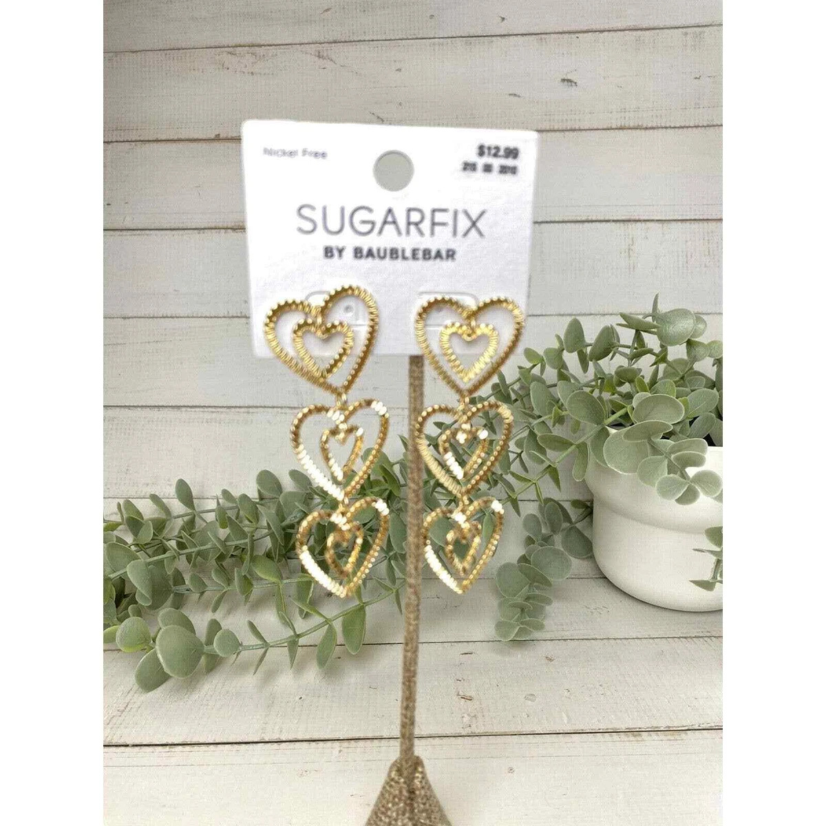 Sugarfix sale heart earrings