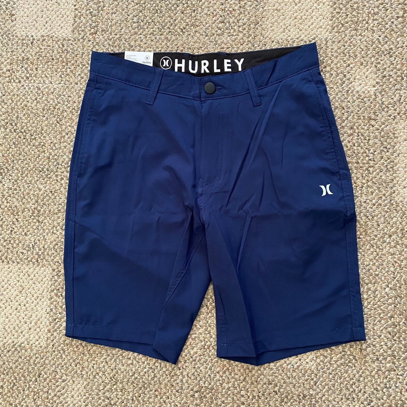 Hurley Men's Quick Dry Classic Fit Hybrid Walk Shorts SIZE 38 COLOR NAVY for sale online eBay