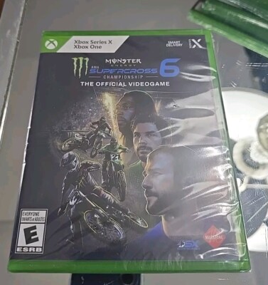 Monster Energy Supercross 6 Championship Xbox Series / Xbox One Game New Sealed