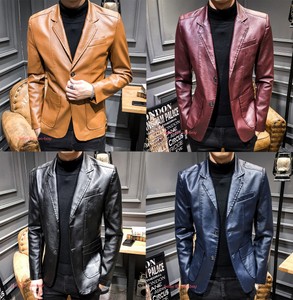leather suit jackets