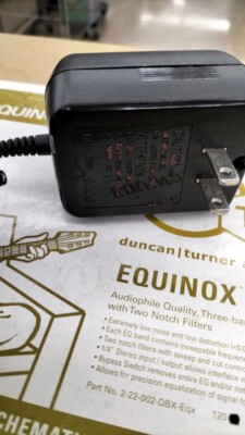 D-TAR DBX-EQX120 Equinox Parametric Equalizer Guitar Effects Rack