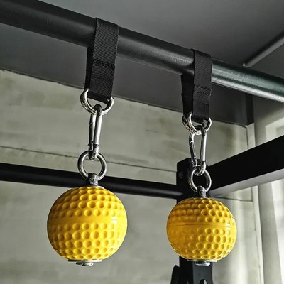 7.2/9.6cm Cannonball Grip Pull Up Balls Arm Muscle Strength Training Gym Home
