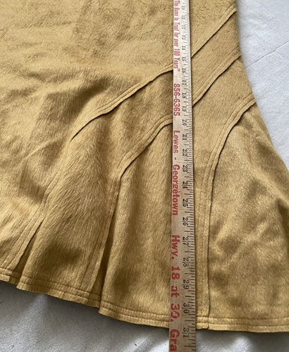 Design Todays Jacket & Skirt Set Womens XL Yellow/Brown Cottage Core US 2pc Suit - Picture 16 of 16