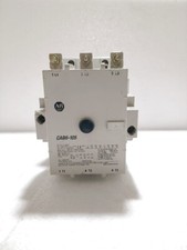 ALLEN-BRADLEY CAB6-105 CONTACTOR 160A COIL 220-230VAC ONE SIDE DAMAGE