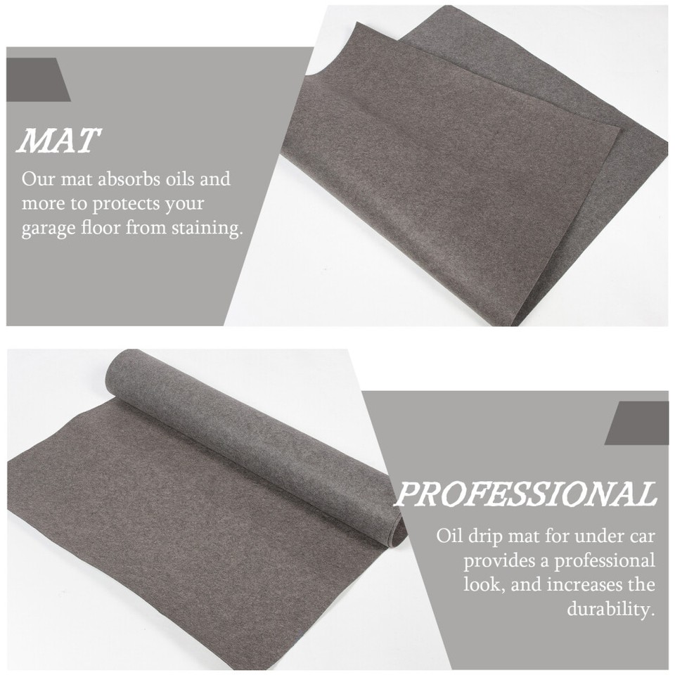 Garage Stuff Felt Floor Mat Mats for under Car Repair Reusable Oil Drip