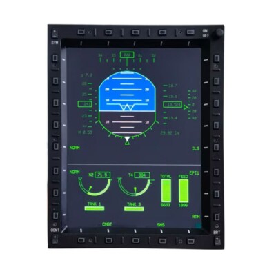 Wefly JF-17 Thunder 10.4'' JF17 MFCD Display for DCS World & Flight Simulation