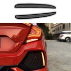 2017-2021 For Honda Civic Hatchback Smoked Black Led Rear Fog Light Turn Signal