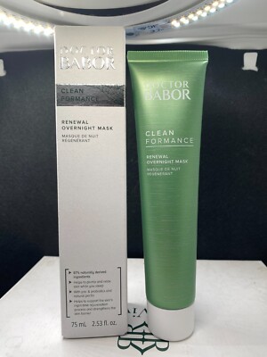 Babor CleanFormance Renewal Overnight Mask 2.53 oz / 75 mL  Sealed