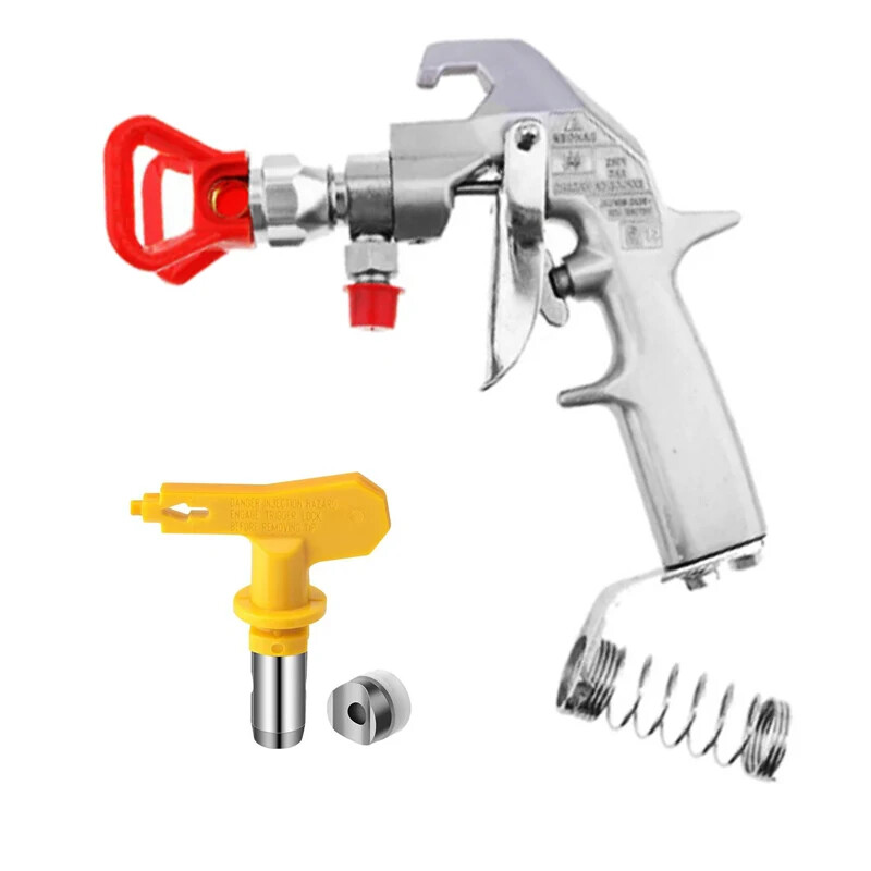 Silver Flex Plus Airless Spray Gun 248157 with Guard & 217