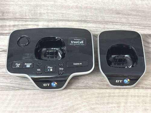 BT 8600 Twin Cordless Landline Phone Set With Answering Machine & Call Blocker - Photo 5/7