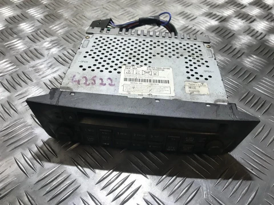 39100s6ag100 Kassettenradio Autoradio 39100-s6a-g100 cq-yh5070l DE334279-17 - Bild 1 von 1