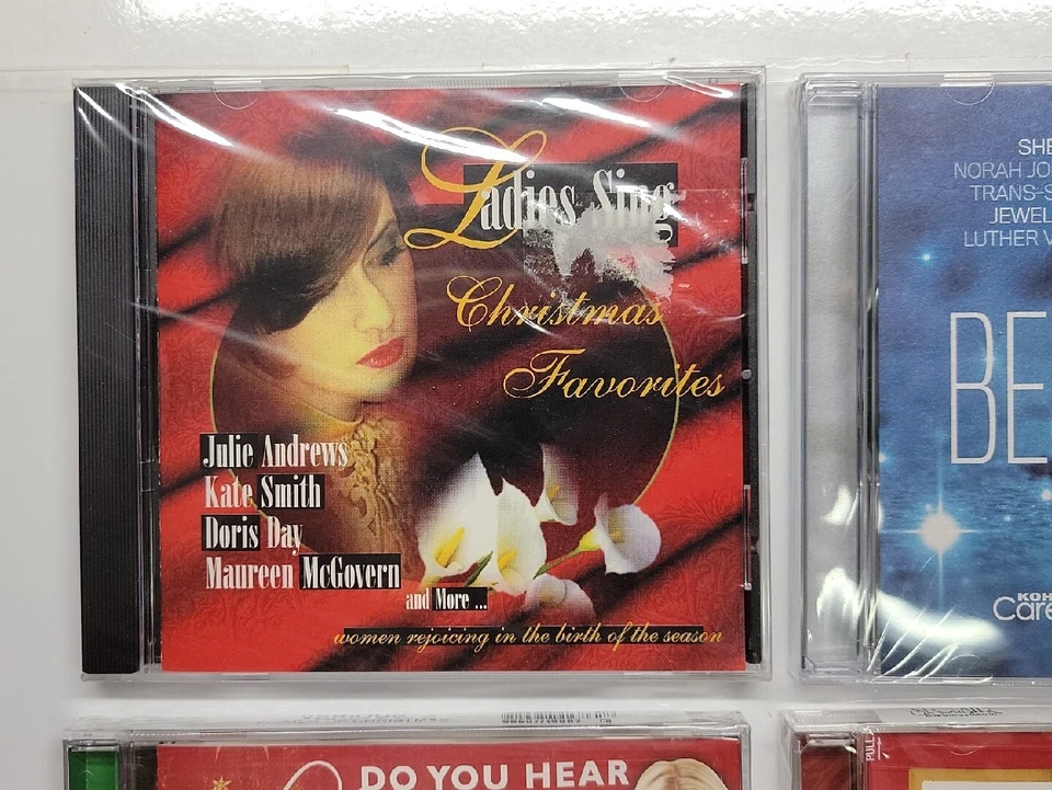 Лот из 4 запечатанных рождественских праздничных музыкальных компакт-дисков — дамы поют, Шерил Кроу, Кросби - Изображение 2 из 4
