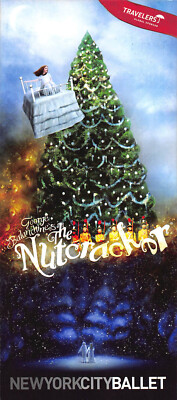 Nutcracker classical ballet Ad Flyer New York City tourist travel information 02