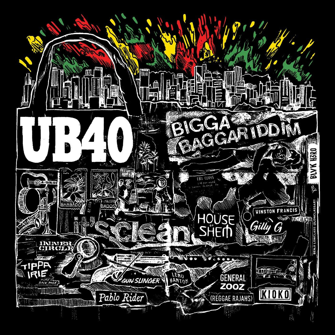 UB40 - BIGGA BAGGARIDDIM - CD ALBUM NEW & SEALED